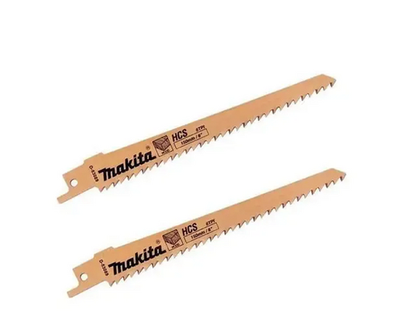 CONJUNTO DE LÂMINAS DE SERRA SABRE 150MM COM 2 PEÇAS D-53089 MAKITA