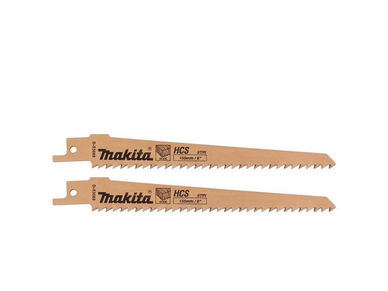 CONJUNTO DE LÂMINAS DE SERRA SABRE 150MM COM 2 PEÇAS D-53089 MAKITA