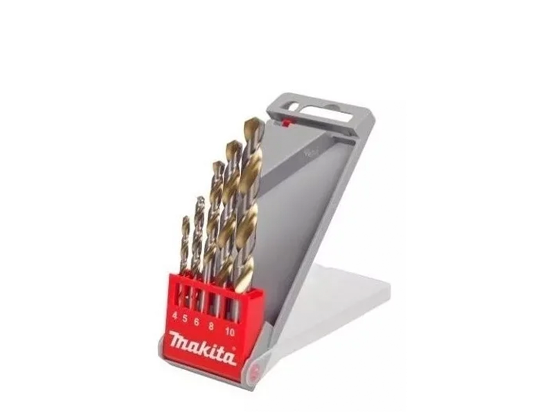 KIT BROCAS TITÂNIO COM 5 PEÇAS D-30514 MAKITA