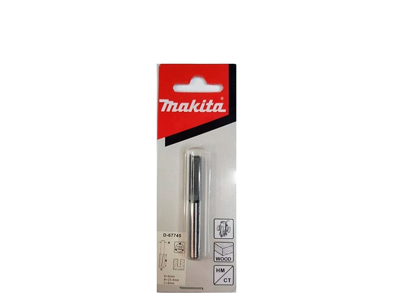 FRESA PARALELA RETA 8MM D-67745 MAKITA