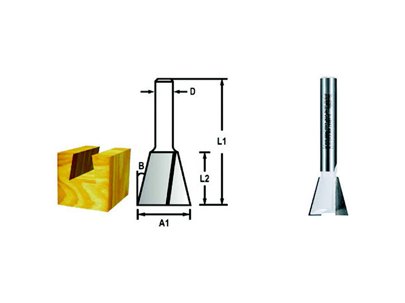 FRESA RABO ANDORINHA 8MM D-68339 MAKITA