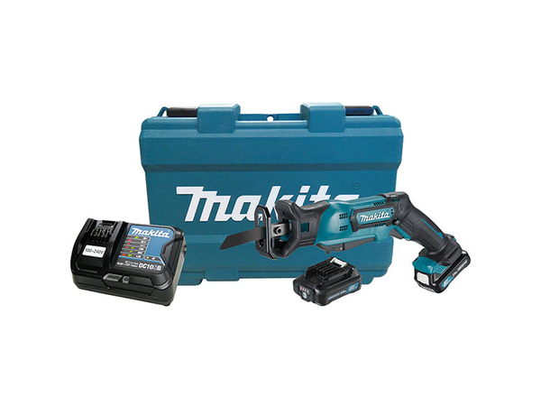 SERRA SABRE À BATERIA 12V JR105DSAE COM 2 BATERIAS MAKITA