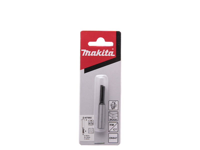 FRESA RETA 08MM D-67692 MAKITA