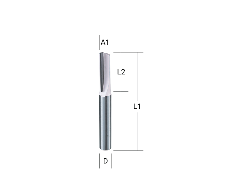 FRESA RETA 08MM D-67692 MAKITA