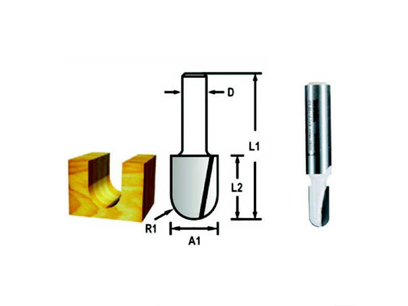 FRESA PONTA U 6MM D-68105 MAKITA