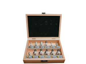 KIT DE FRESAS HASTE 1/4" COM 12 PEÇAS D-53584 MAKITA