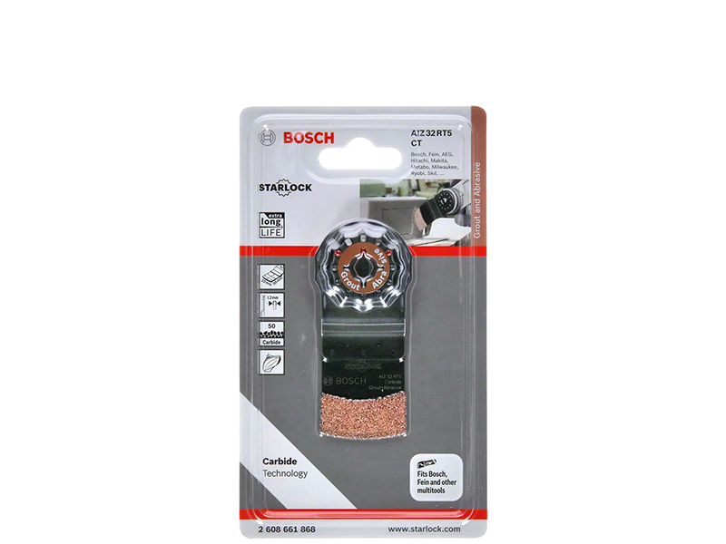 LÂMINA PARA MULTICORTADORA AIZ32 RT5 GR50 2608661868 BOSCH