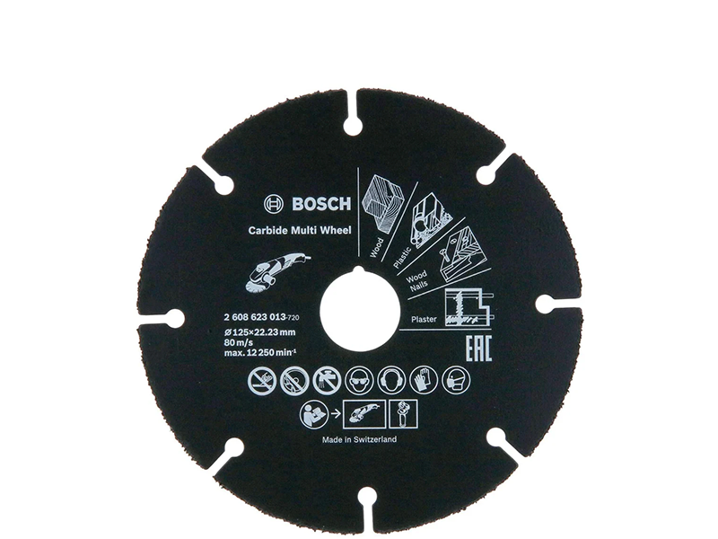 DISCO DE CORTE MULTIMATERIAL PARA ESMERILHADEIRA 125MM 2608623013 BOSCH