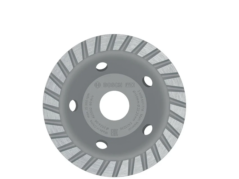 PRATO DIAMANTADO TURBO 100X22.23MM 2608601778 BOSCH