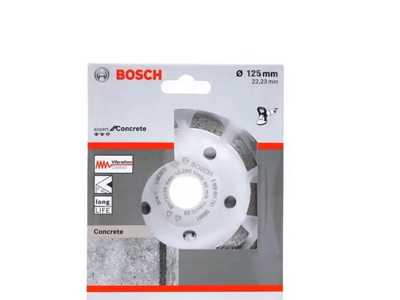 PRATO DIAMANTADO SEGUIMENTADO 125X22.23MM 2608601762 BOSCH