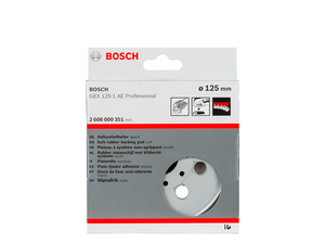 DISCO DE BORRACHA 125MM 5" MACIO 2608000351 BOSCH