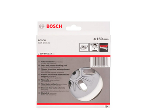 DISCO DE BORRACHA 150MM MACIO 2608601114 BOSCH