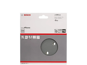 DISCO DE LIXA 150MM GR1200 COM 5 PEÇAS 2608605132 BOSCH