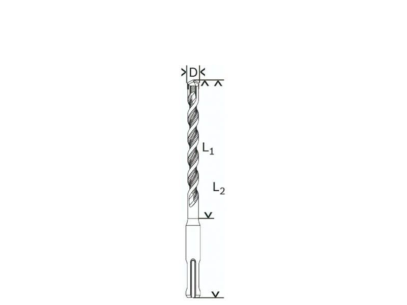 BROCA SDS PLUS PARA CONCRETO 18X460MM 2608680289 BOSCH
