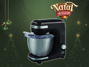 BATEDEIRA PLANETÁRIA COM TIGELA 8 VELOCIDADES 5L EM INOX 750W 220V PLAN2000P B&D