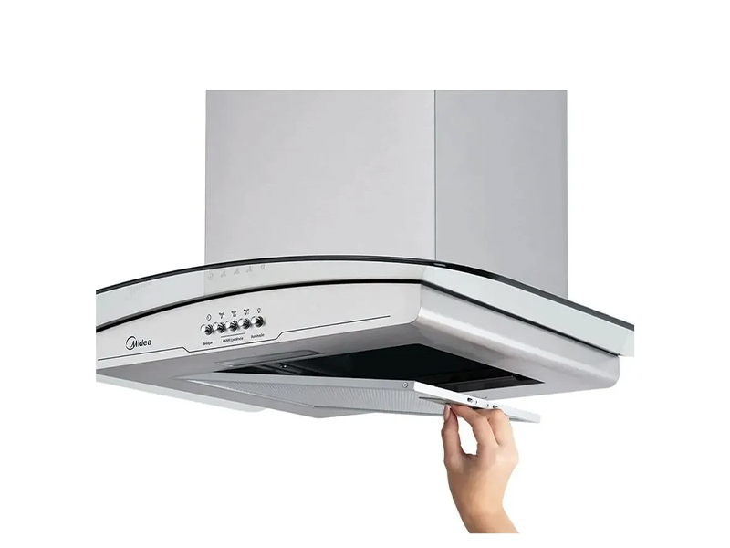 COIFA DE PAREDE VIDRO INOX 60CM RGB602 220V MIDEA
