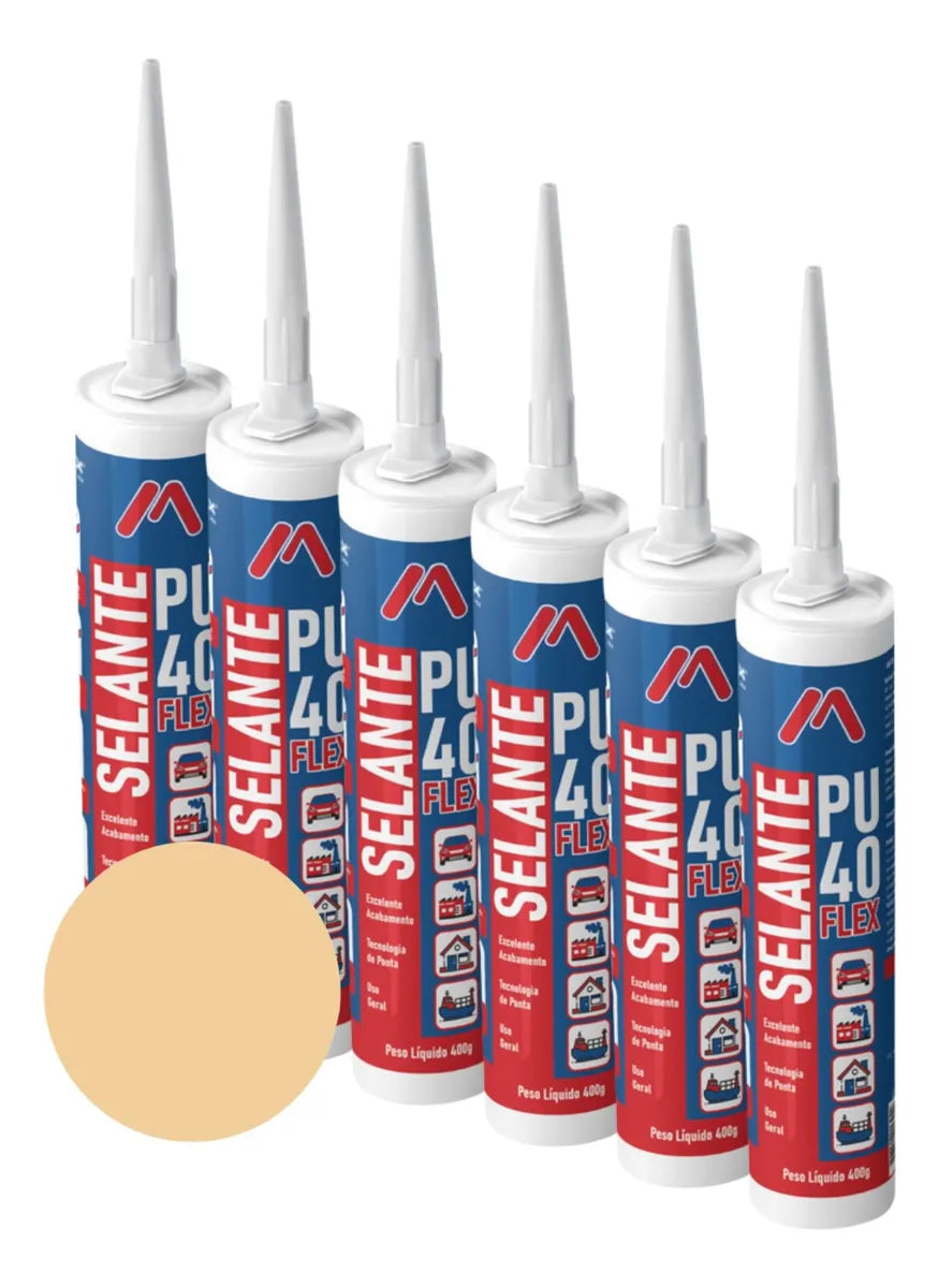 SILICONE/SELANTE POLIURETANO BEGE 400 GRAMAS MASTIFLEX
