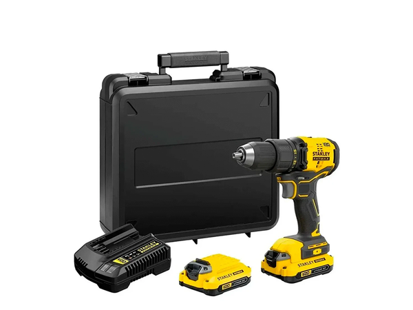 PARAFUSADEIRA / FURADEIRA 20V SBD710C2K COM 2 BATERIAS STANLEY