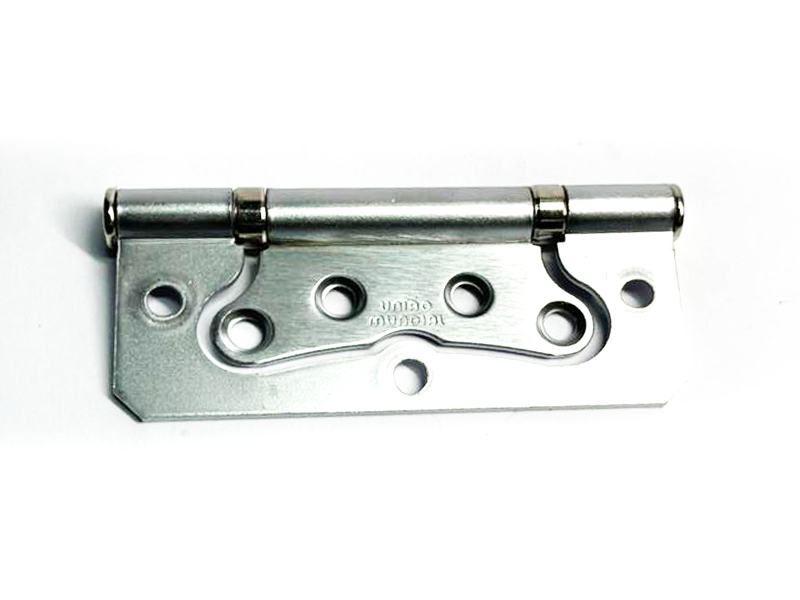 DOBRADIÇA AÇO DE SOBREPOR 4" ESCOVADO/ACETINADO COM 3 PEÇAS 625812 UNIÃO MUNDIAL