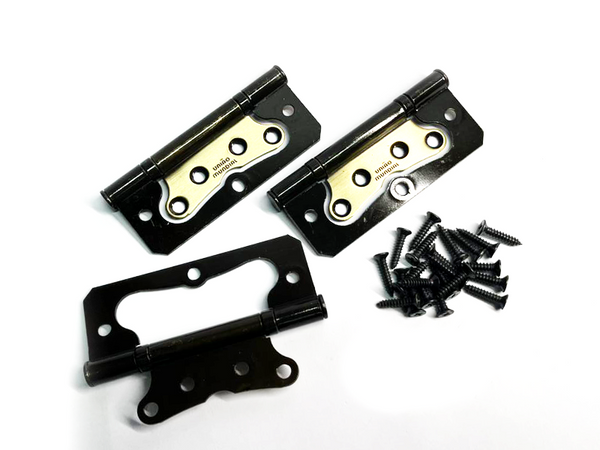 DOBRADIÇA AÇO DE SOBREPOR 4" L.O COM 3 UNIDADES 625808 UNIÃO MUNDIAL