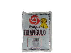 PREGO COM CABEÇA 12X12 PACOTE 1KG TRIANGULO