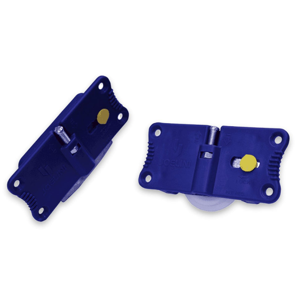 KIT PORTA DE CORRER JP-85 PARA 1 PORTA 50KG EMBUTIDA COM GUIA UNIVERSAL JOELINI