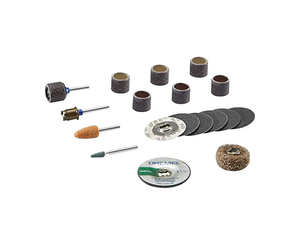 KIT ACESSÓRIOS PARA ESMERILHAR EZ 727 COM 18 PEÇAS 2615E727AA DREMEL