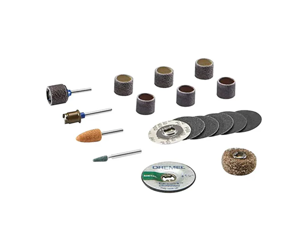 KIT ACESSÓRIOS PARA ESMERILHAR EZ 727 COM 18 PEÇAS 2615E727AA DREMEL