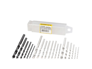 CONJUNTO DE BROCAS MADEIRA/METAL/CONCRETO COM 20 PEÇAS ST5020P STANLEY