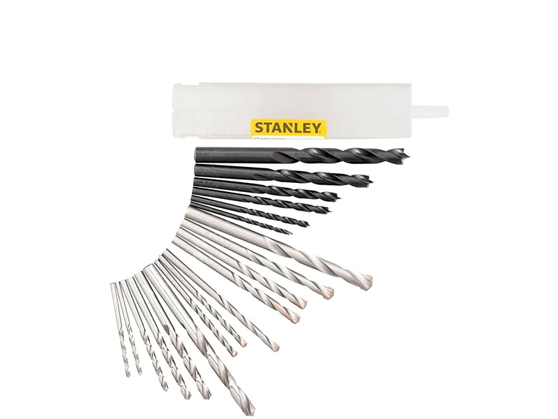 CONJUNTO DE BROCAS MADEIRA/METAL/CONCRETO COM 20 PEÇAS ST5020P STANLEY