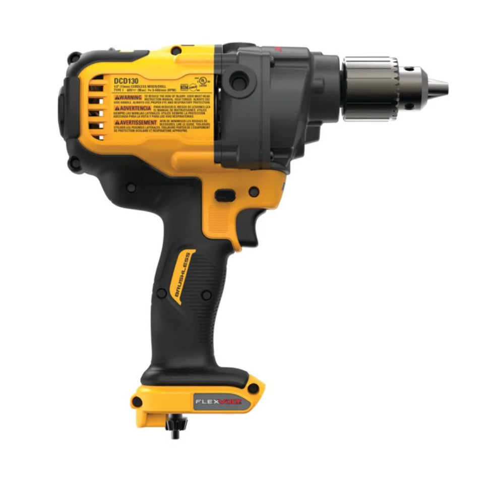 FURADEIRA MIXER E-CLUTCH 1/2" 60V DCD130B S/BATERIA DEWALT