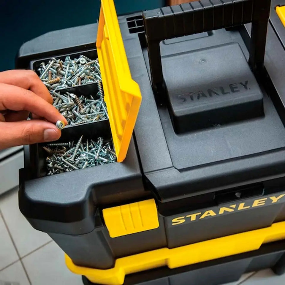 CAIXA DE FERRAMENTAS ORGANIZADORA 3 EM 1 COM RODAS STST18631 STANLEY