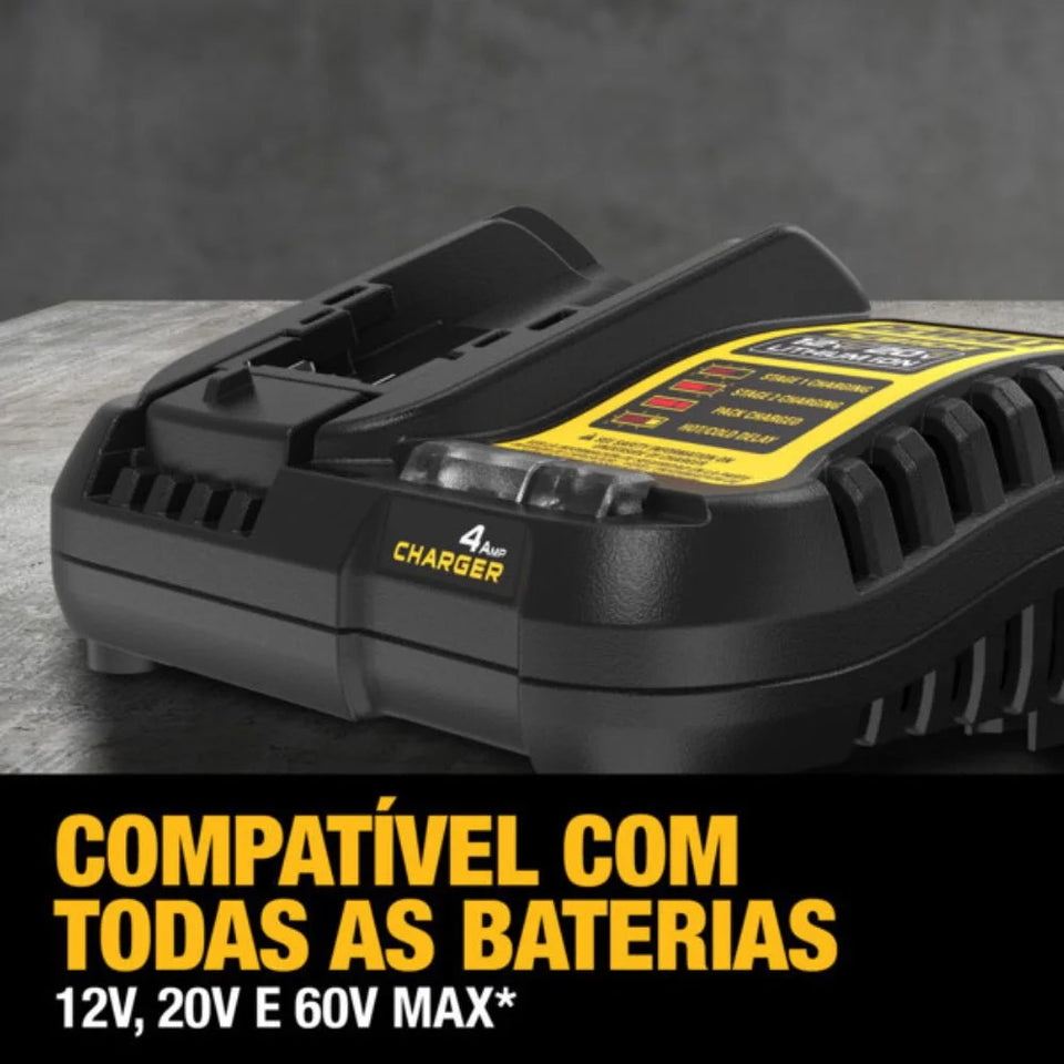 CARREGADOR DE BATERIA 12V-20V DCB1104-BR BIVOLT DEWALT