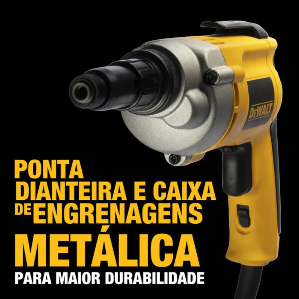 PARAFUSADEIRA ALTO TORQUE DW268 PARA DRYWALL 550W 220V DEWALT