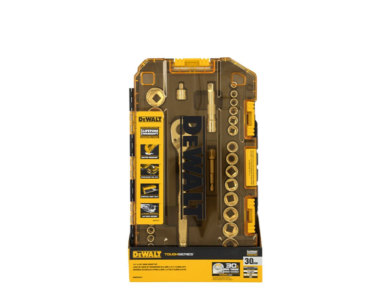 JOGO DE FERRAMENTAS MECÂNICAS COM 30 PEÇAS DWMT45412 DEWALT
