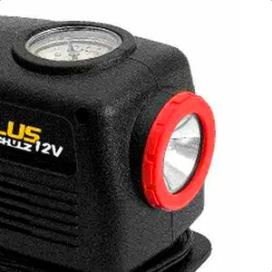 MINI COMPRESSOR PORTÁTIL AIR PLUS 12V C/LANTERNA 920.1219-0 SCHULZ