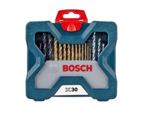 KIT PONTAS E BROCAS EM TITÂNIO X-LINE COM 30 UNIDADES 2607017401 BOSCH