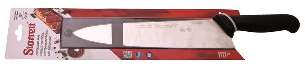 FACA PARA CARNE LÂMINA TRIANGULAR. 20CM KBKB301 PRETO STARRETT