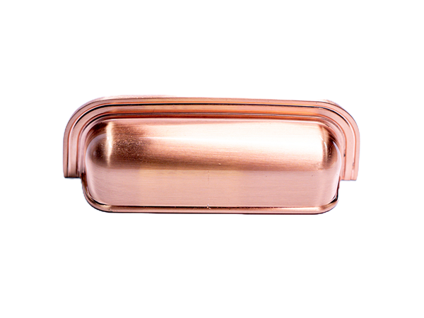 PUXADOR DUQUE 96MM COBRE ESCOVADO 16638 HASTVEL