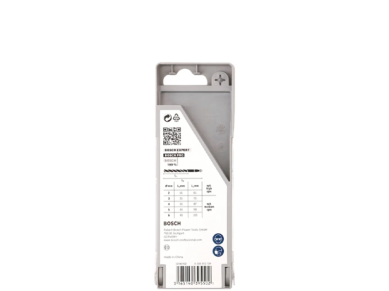 JOGO DE BROCAS HSS HEX PARA MADEIRA PRO WOOD COM 5 PEÇAS 2608595525 BOSCH