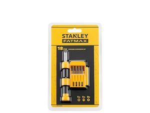 JOGO DE CHAVES DE PRECISÃO BIT FMHT60089-LA COM 18 PEÇAS STANLEY