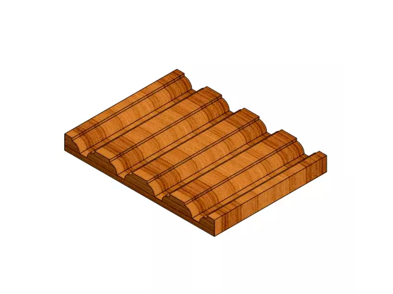 FRESA DECORATIVA R17,5X22,5XH6MM 19R17.5.01 RADIX