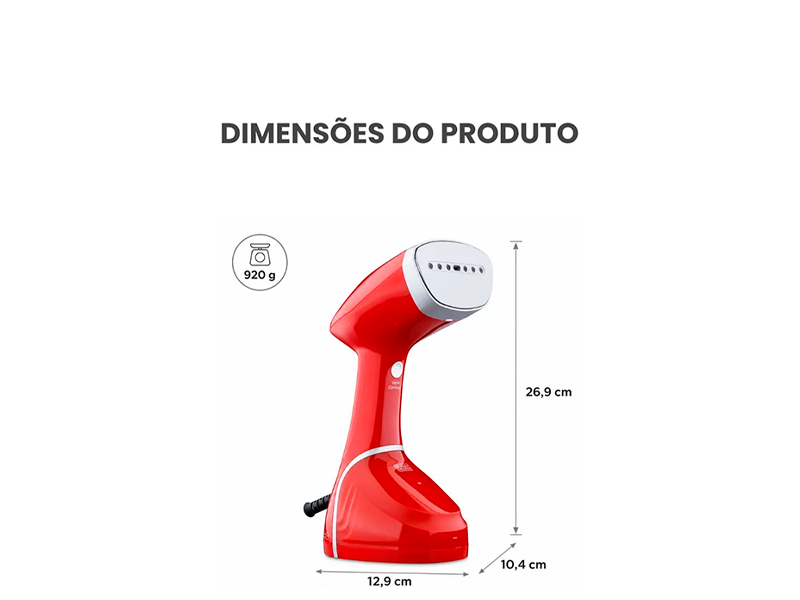 VAPORIZADOR PORTÁTIL DE ROUPAS BDV2100 220W 220V BLACK & DECKER
