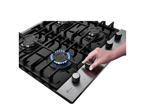 FOGÃO COOKTOP 4Q PLATINIUM GAS VD PT 33800-92121 BIVOLT FISCHER