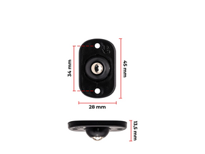 MOVIMENTADOR DE MOÓVEIS MAX GH56-1 KIT 4 PCS MAXIMA