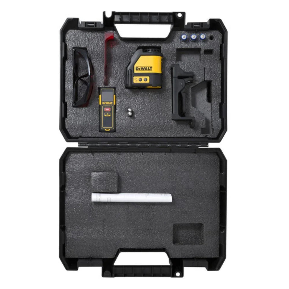 KIT NIVEL+TRENA+CAIXA DW0886K DEWALT