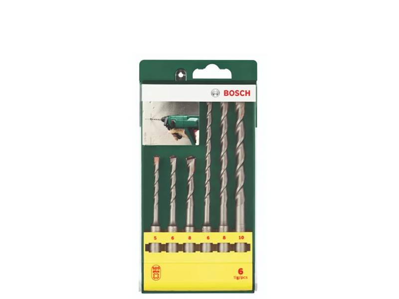 JOGO DE BROCAS SDS PLUS 5MM A 10MM COM 6 PEÇAS 2607019447 BOSCH