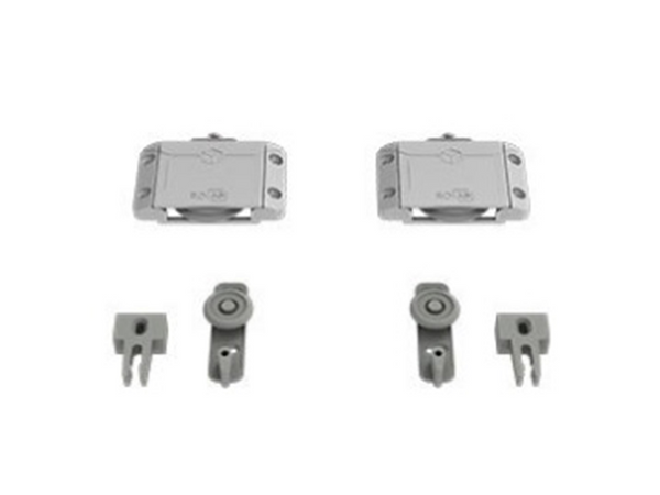 KIT PORTA DE CORRER RO65 PLUS 4002 1 PORTA 60KG SOBREPOR CHAMPAGNE ROMETAL