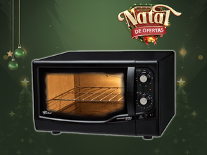 FORNO ELÉTRICO GOURMET GRILL 44L 1.775W PRETO 9741(79186) 220V FISCHER