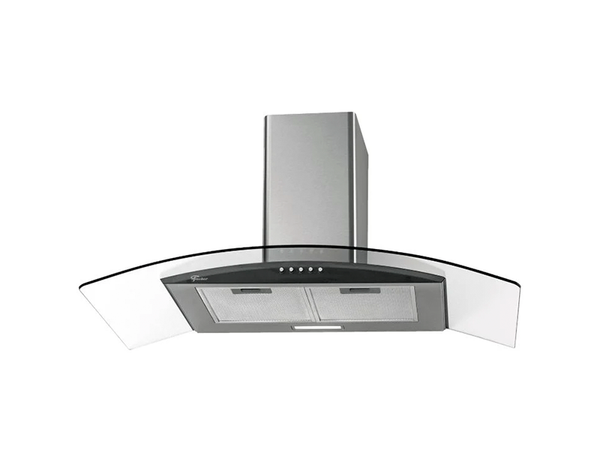 COIFA DE PAREDE FISCHER DEPURADOR OU EXAUSTOR TALENT FIT 90 CM VIDRO